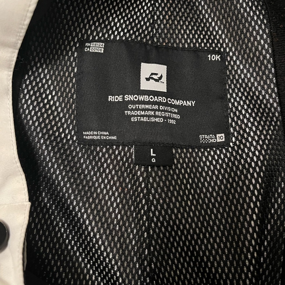 Men's Ride Snowboards Bib - Picture 9 of 12